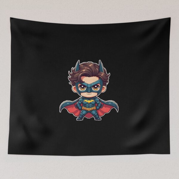Item preview, Guardian of the Night – Chibi Protector with a Heroic Flair designed and sold by IMMIX Store.