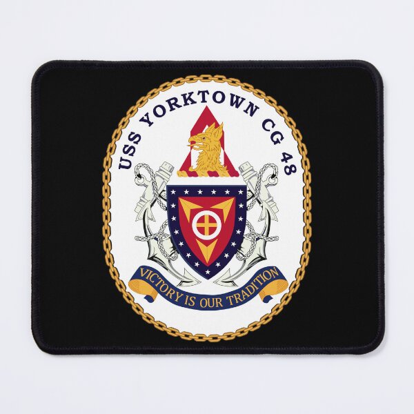 Item preview, USN - USS Yorktown - CG 48 designed and sold by Military Insignia Products.