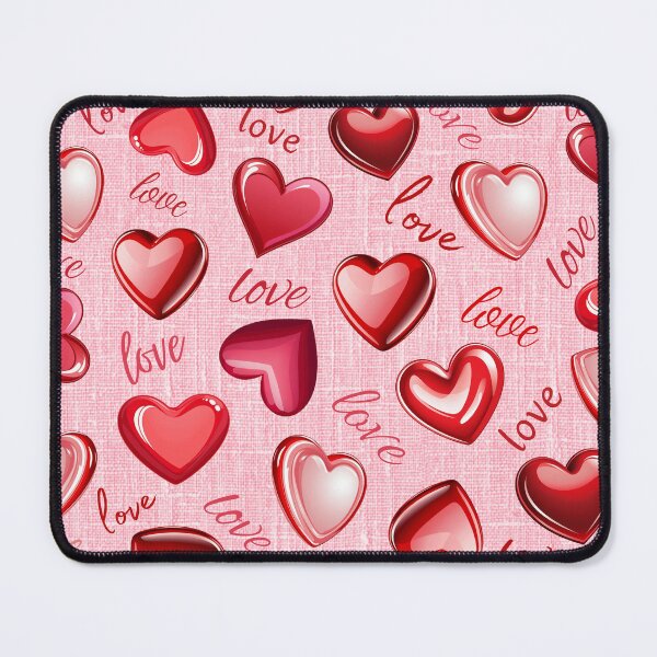 Item preview, Red Valentine Hearts Pink Love  designed and sold by colorleafz.