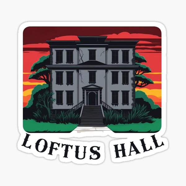 Vista previa del artículo con la obra «Loftus Hall: el diseño de la casa más embrujada de Irlanda», diseñado y vendido por LoliDesignShop.