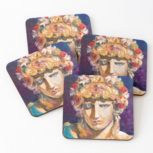Item preview, Dionysus With a Wreath of White Lilies  designed and sold by Natalia_Shchip.