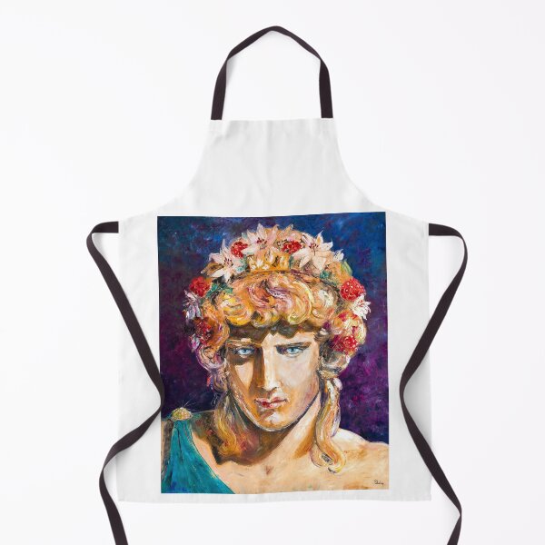 Item preview, Dionysus With a Wreath of White Lilies designed and sold by Natalia_Shchip.