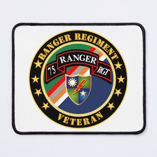 Item preview, Army - Ranger Regiment Veteran - Scroll - DUI designed and sold by Military Insignia Products.