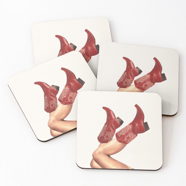 Item preview, These Boots - Rouge / Deep Red designed and sold by Vertigo Artography.