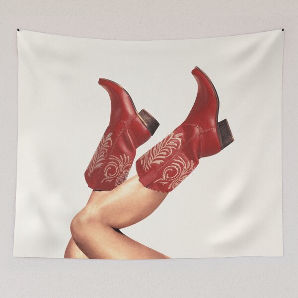 Item preview, These Boots - Rouge / Deep Red designed and sold by Vertigo Artography.