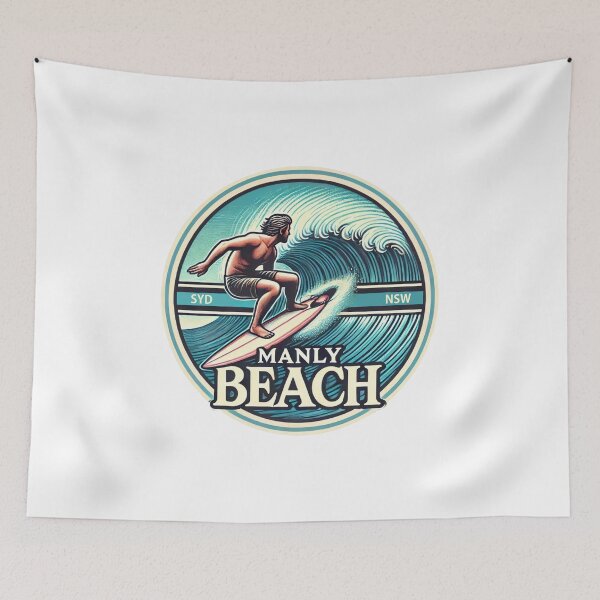 Item preview, Manly Beach Northern Beaches designed and sold by NB-ArtHouse.