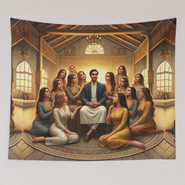 Item preview, The Harmonious Circle - A Polygamous Family Union designed and sold by Meta2Physical.
