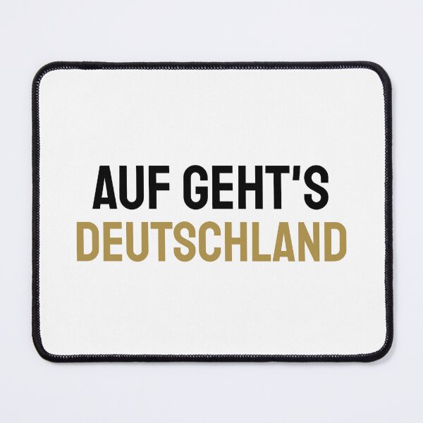 Item preview, Auf Geht's Deutschland black gold b designed and sold by VRedBaller.
