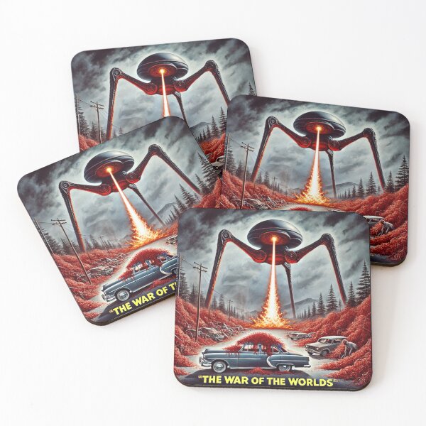 Item preview, The War of the Worlds - H. G. Wells (1895-1897) designed and sold by Random-Reality.