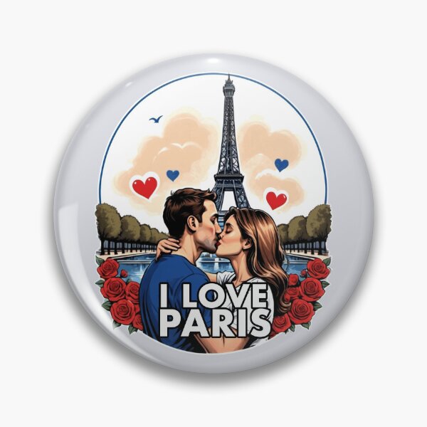 Item preview, Couple in Paris designed and sold by GhumGham.