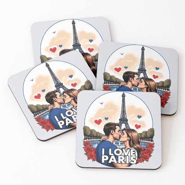 Item preview, Couple in Paris designed and sold by GhumGham.