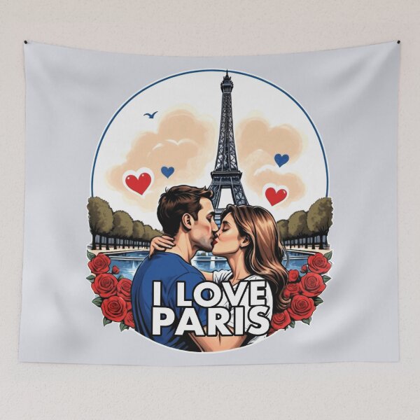 Item preview, Couple in Paris designed and sold by GhumGham.