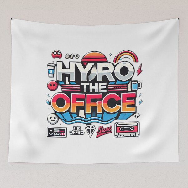 Item preview, hydro the office sticker  designed and sold by NCNGDESIGN.