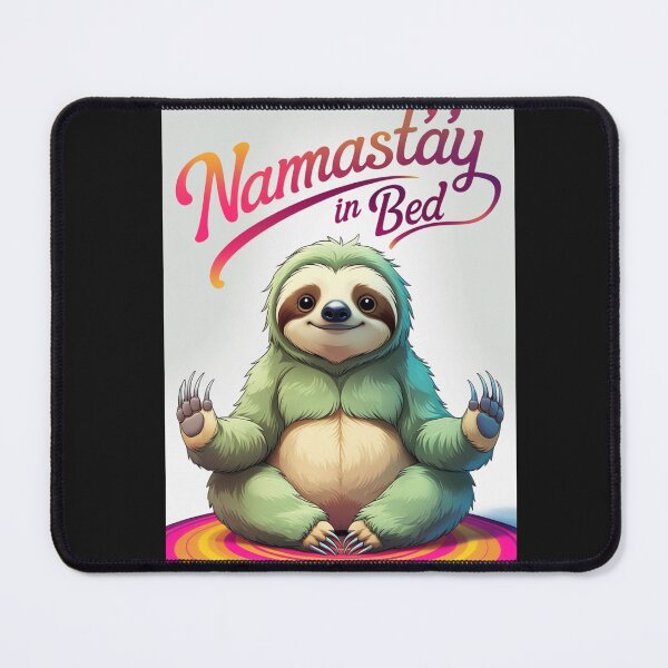 Item preview, Namastay in bed. designed and sold by ThePrimeMan.