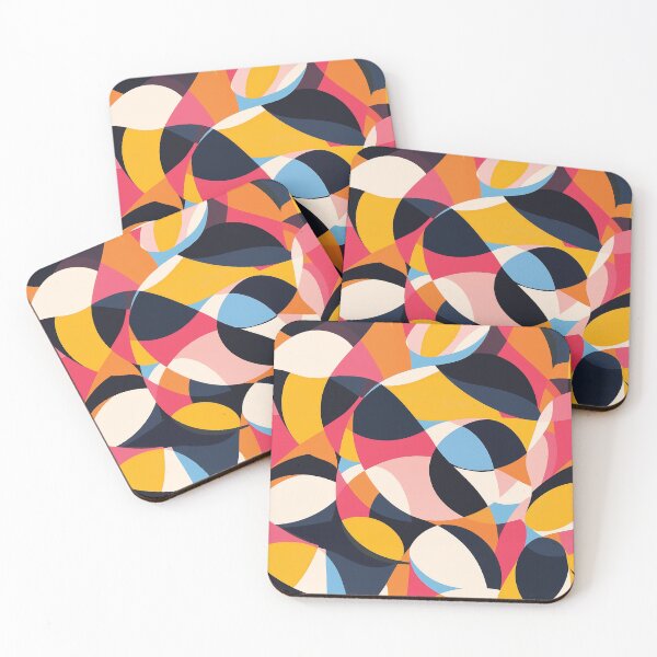 Item preview, A design of geometric shapes and vibrant colors. designed and sold by HEMRO.