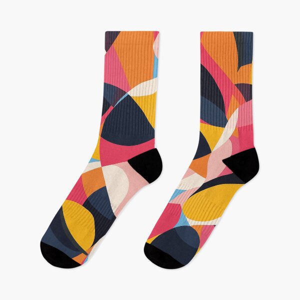 Item preview, A design of geometric shapes and vibrant colors. designed and sold by HEMRO.