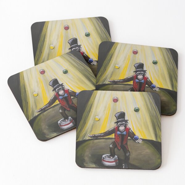 Item preview, Circus Chimp Juggling Balls  designed and sold by CarviDesigns.