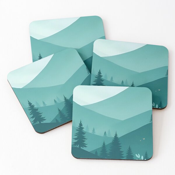 Item preview, Tranquil Mountain Landscape with Lush Flora designed and sold by artistspark.