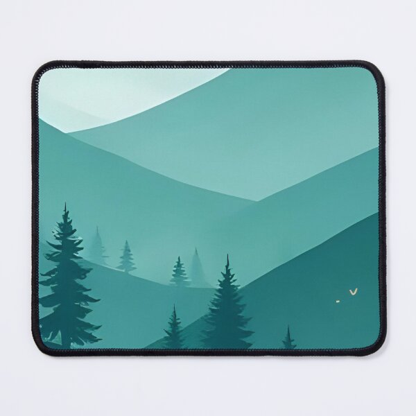 Item preview, Tranquil Mountain Landscape with Lush Flora designed and sold by artistspark.