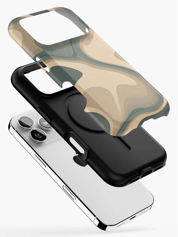 Thumbnail 2 of 4, iPhone Case, Abstract Wavy Pattern designed and sold by Rui Fernandes.