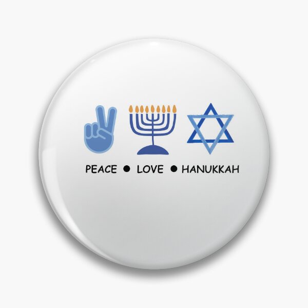 Item preview, Peace Love Hannukah designed and sold by ClariseDesigns.