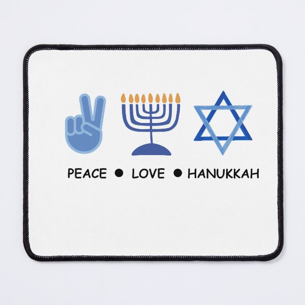 Item preview, Peace Love Hannukah designed and sold by ClariseDesigns.