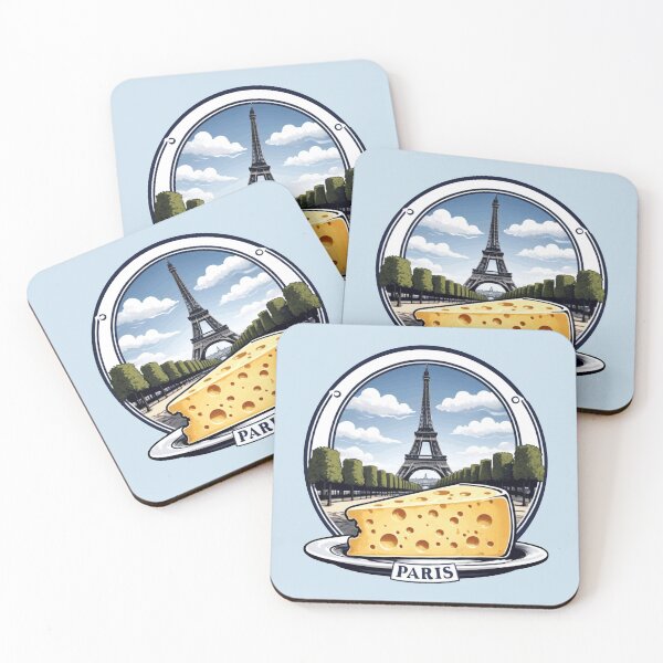Item preview, Paris Souvenir French Cheese designed and sold by GhumGham.