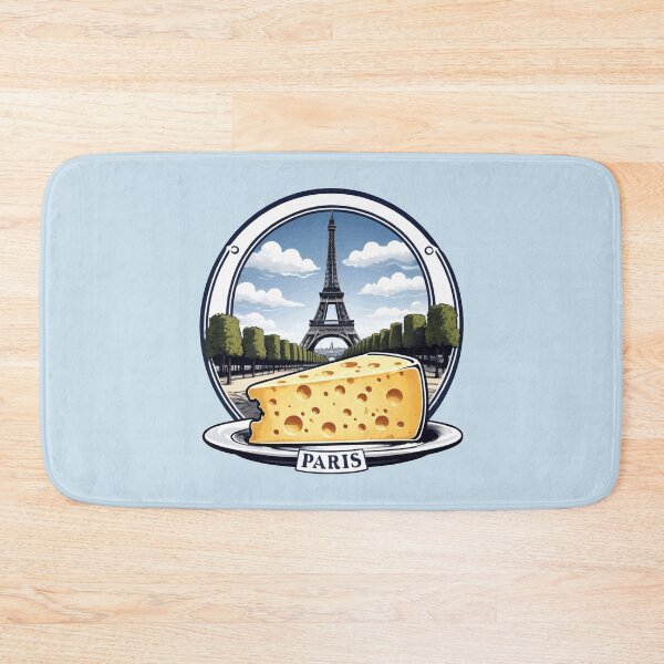 Item preview, Paris Souvenir French Cheese designed and sold by GhumGham.