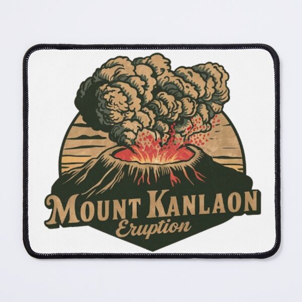 Item preview, MOUNT KANLAON ERUPTION designed and sold by likbatonboot.