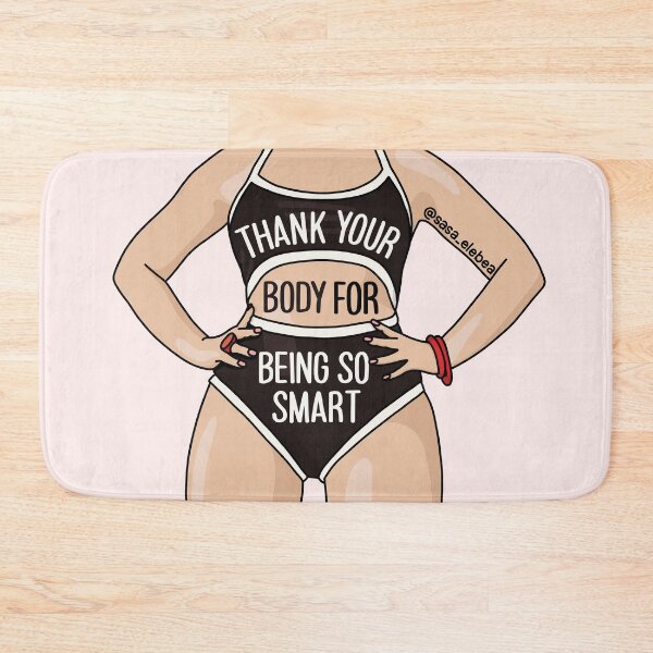 Item preview, Thank your body by Sasa Elebea designed and sold by Sabrina Brugmann.