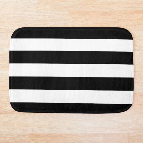 Item preview, Black and White Horizontal Stripes designed and sold by AbstractIdeas.