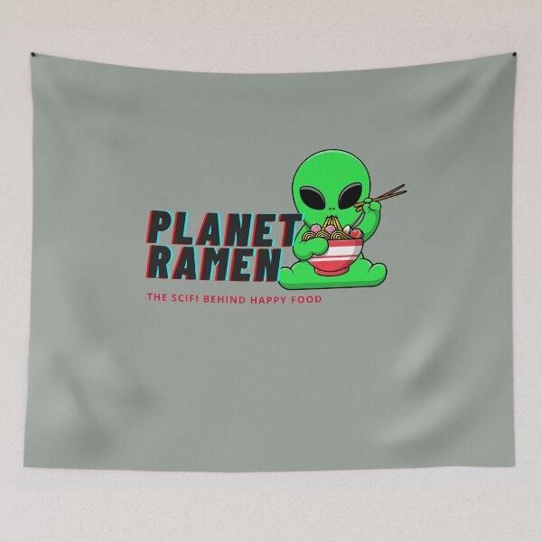 Item preview, Alien Eating Ramen Too designed and sold by Billy Wong.