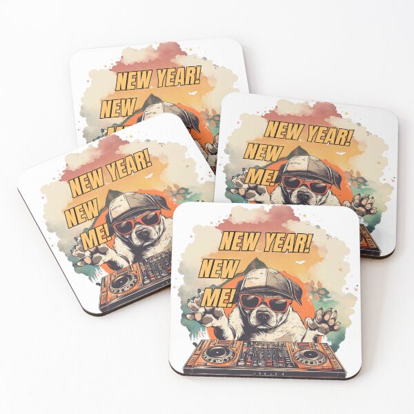 Item preview, DJ Pup: New Year Vibes designed and sold by RobskyArt.
