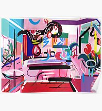 Pink Interior II Poster