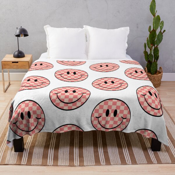 Item preview, Checkered Vintage Preppy Smiley Face  designed and sold by EmeryJH.
