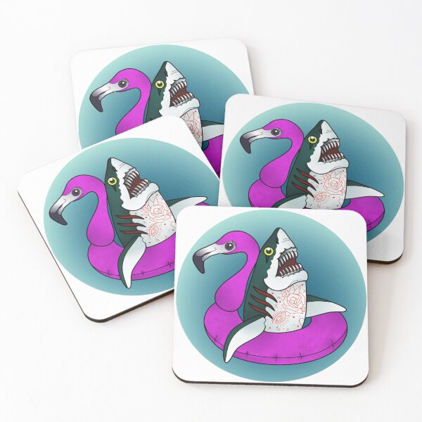 Item preview, Shark in a Pool: The Unexpected Swim designed and sold by RMArt-.