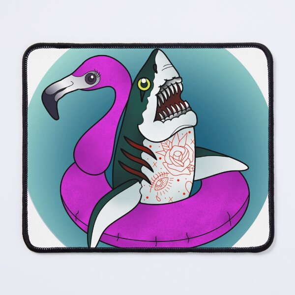 Item preview, Shark in a Pool: The Unexpected Swim designed and sold by RMArt-.
