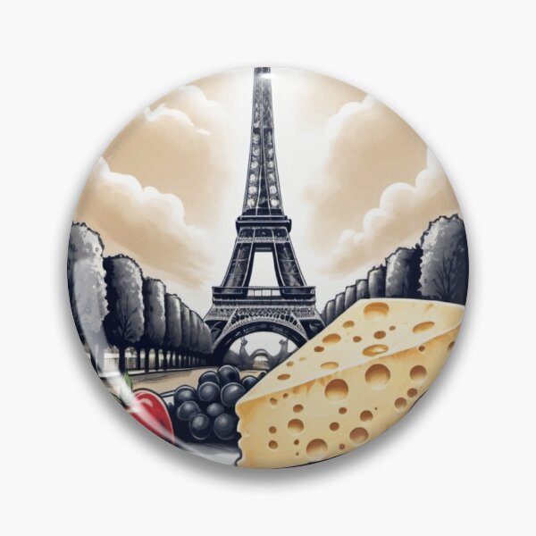 Item preview, Paris Souvenir French Cheese designed and sold by GhumGham.