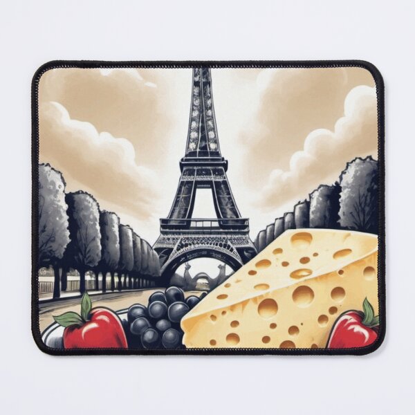 Item preview, Paris Souvenir French Cheese designed and sold by GhumGham.