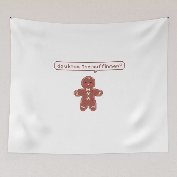 Item preview, Do You Know the Muffin Man? Pixel Art designed and sold by kyubi-pixels.