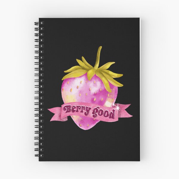 Item preview, Berry good vibes strawberry designed and sold by pinkyfish1010.