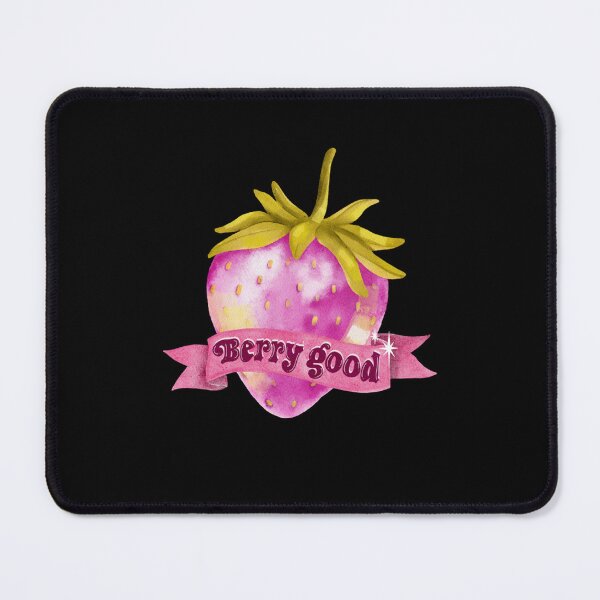 Item preview, Berry good vibes strawberry designed and sold by pinkyfish1010.