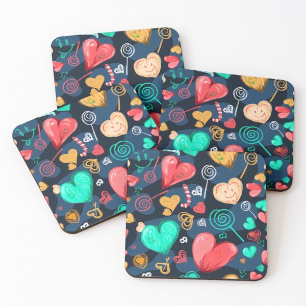 Item preview, Pastel love pattern  designed and sold by nickardi.