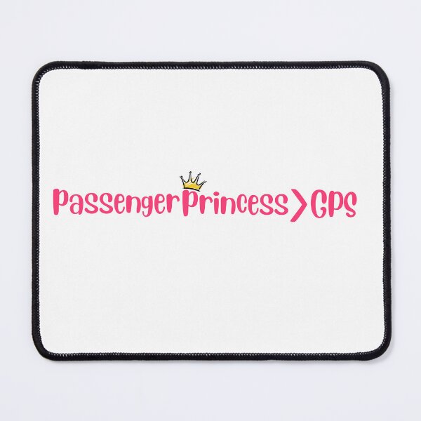 Item preview, Passenger princess > GPS |funny pink passenger meme designed and sold by Drive-Darling.