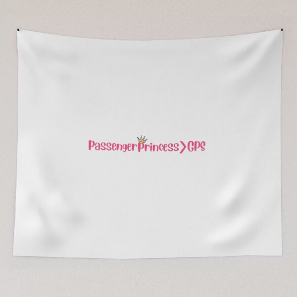 Item preview, Passenger princess > GPS |funny pink passenger meme designed and sold by Drive-Darling.