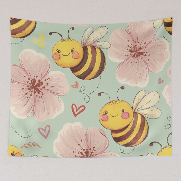 Item preview, Bumblebee Blooms designed and sold by Furbulous Faces.