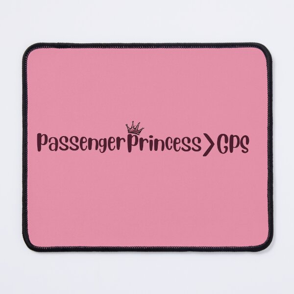 Item preview, Passenger princess > GPS |funny black passenger meme designed and sold by Drive-Darling.