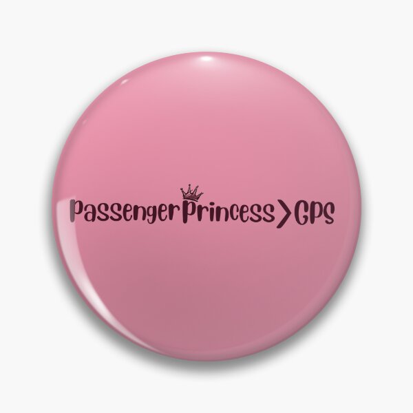 Item preview, Passenger princess > GPS |funny black passenger meme designed and sold by Drive-Darling.