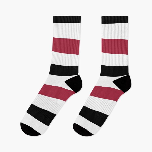 Item preview, Black, White, and Red Horizontal Stripes designed and sold by AbstractIdeas.