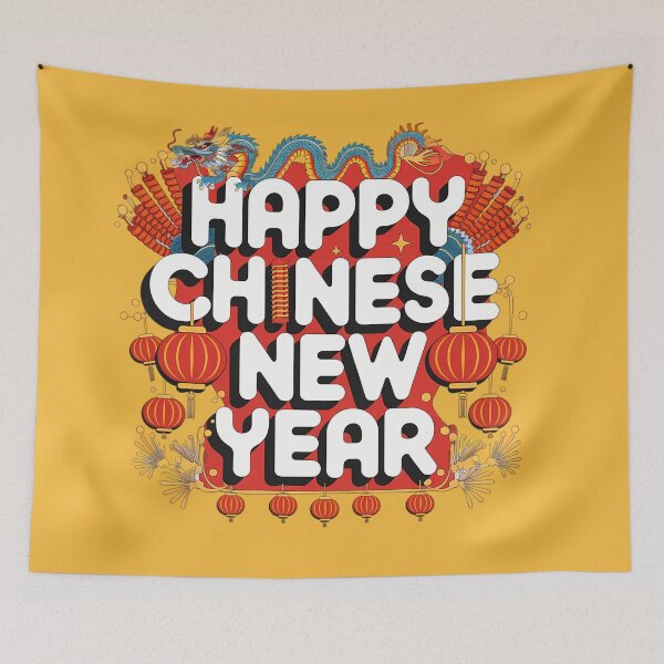 Item preview, Happy Chinese New Year designed and sold by P2Genies.